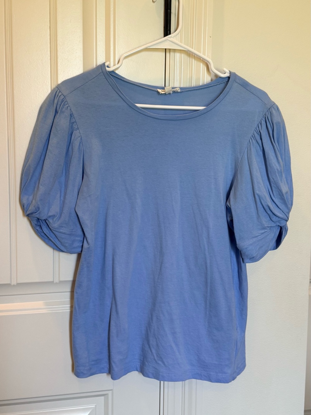 Sugarlips Blue Puff Sleeve Tee